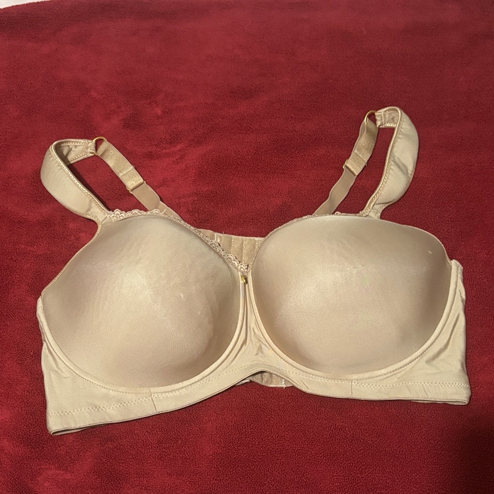 Butterfly Dsigns Cream Bra